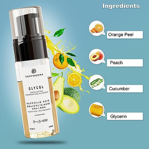 Glycol Exfoliating Foaming Face Cleanser - 125ml