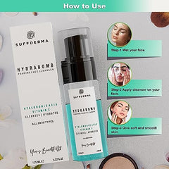Hydrabomb Foaming Face Cleanser - 125ml(MZ)