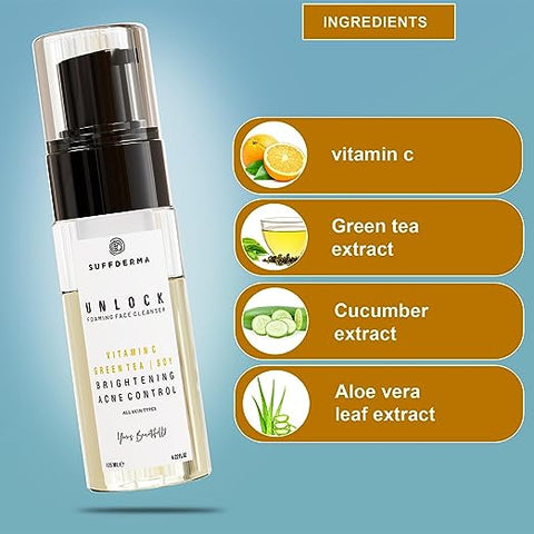 Unlock Foaming Face Cleanser - 125ml