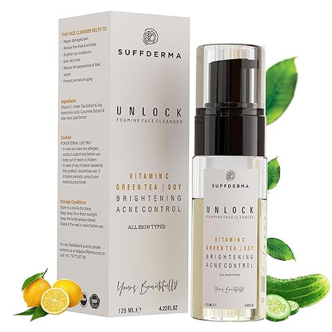 Unlock Foaming Face Cleanser - 125ml