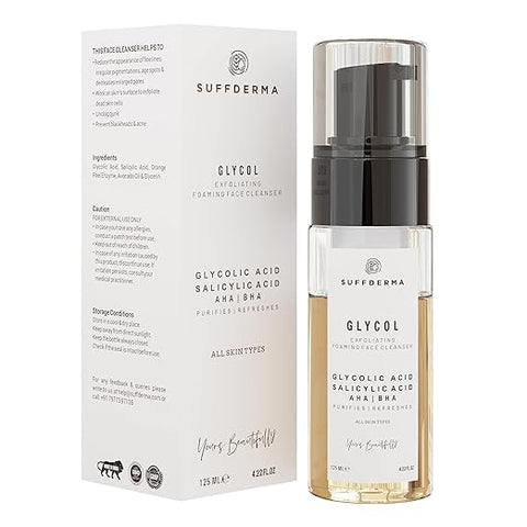 Glycol Exfoliating Foaming Face Cleanser - 125ml