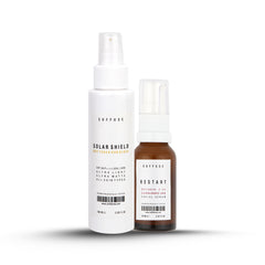 Restart Anti-Aging Face Serum + Solar Shield Sun Block SPF 30+++ UVA/UVB